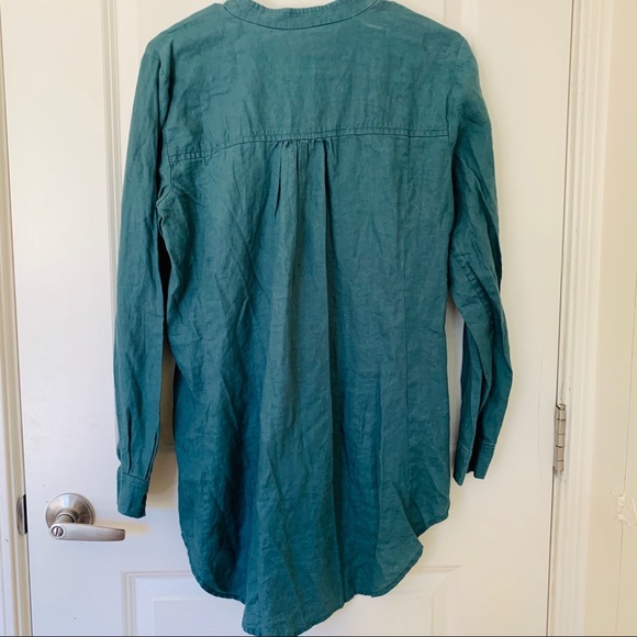Eileen Fisher Linen Top - Picture 2 of 4
